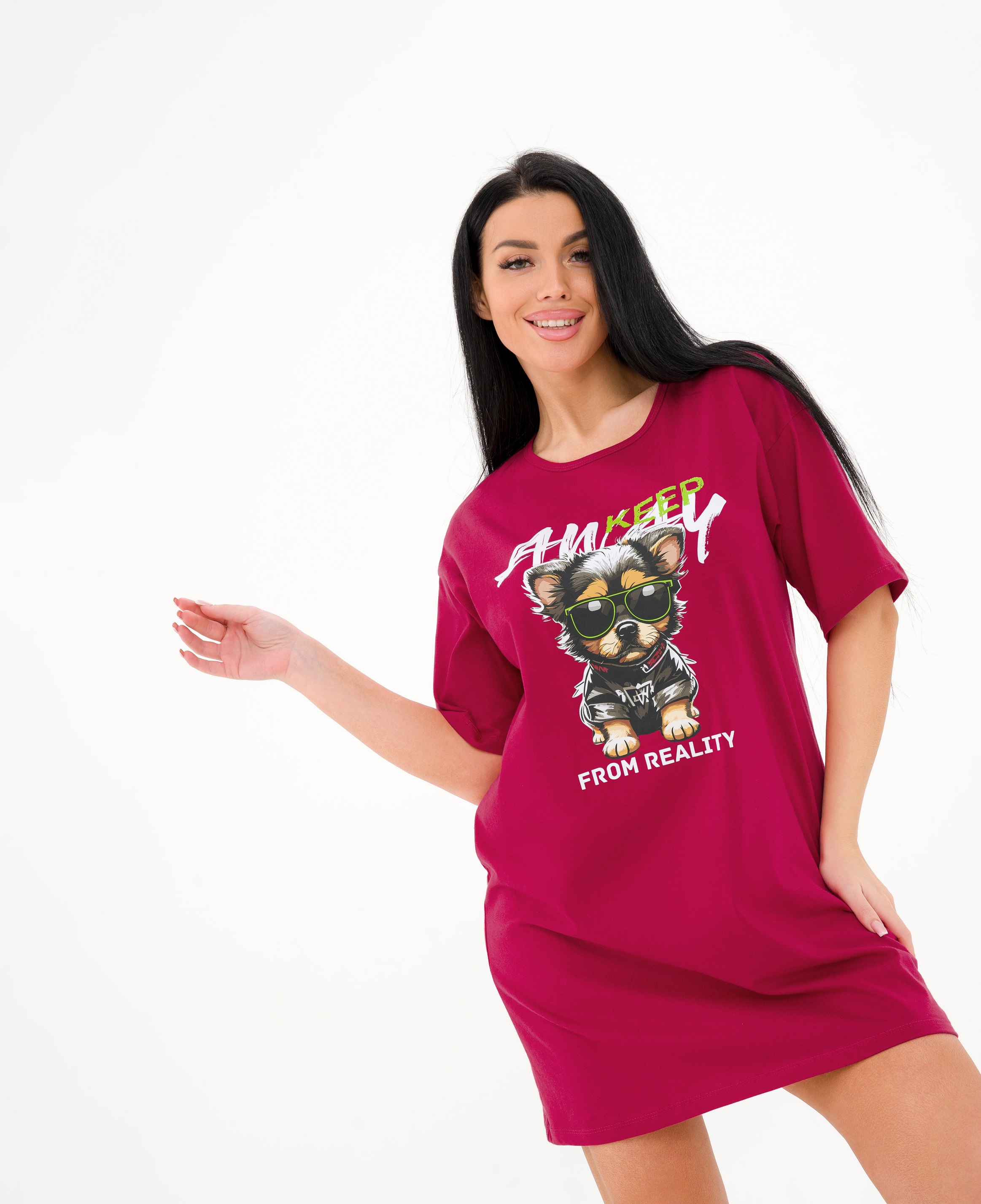 Футболка женская Шаrliзе 0890 красная 52 RU 827₽