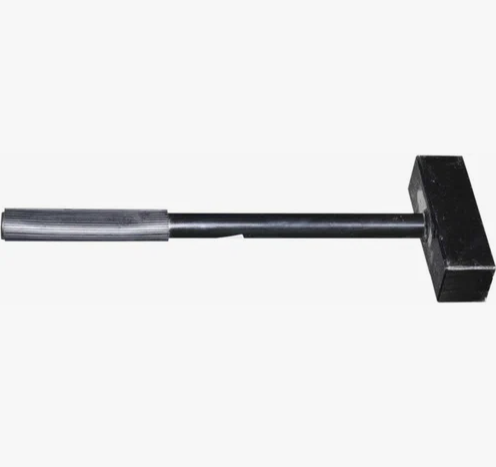 фото Кувалда 6 кг кованая ручка металлическая обрезиненная владимир труд вача