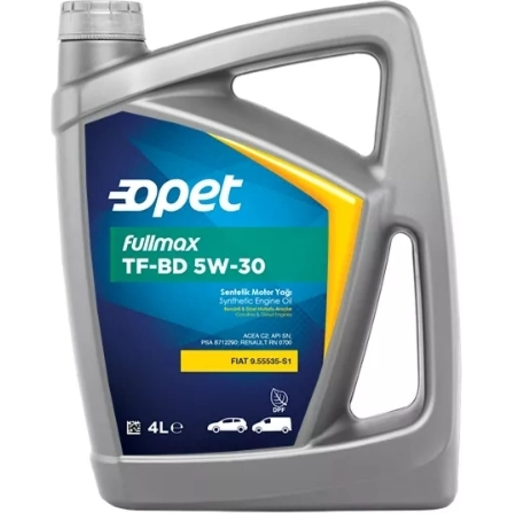 

Моторное масло OPET синтетическое Fullmax TF-BD 5W30
