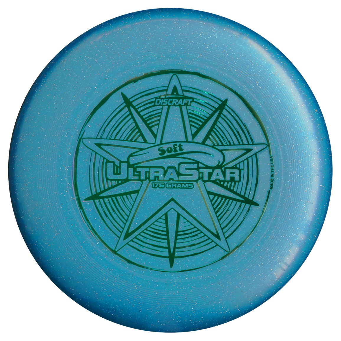 Диск Фрисби Discraft Ultra-Star мягкий синий DUS2842 летающая тарелка urm диск d 27см фрисби с рисунком для игр на улице белая