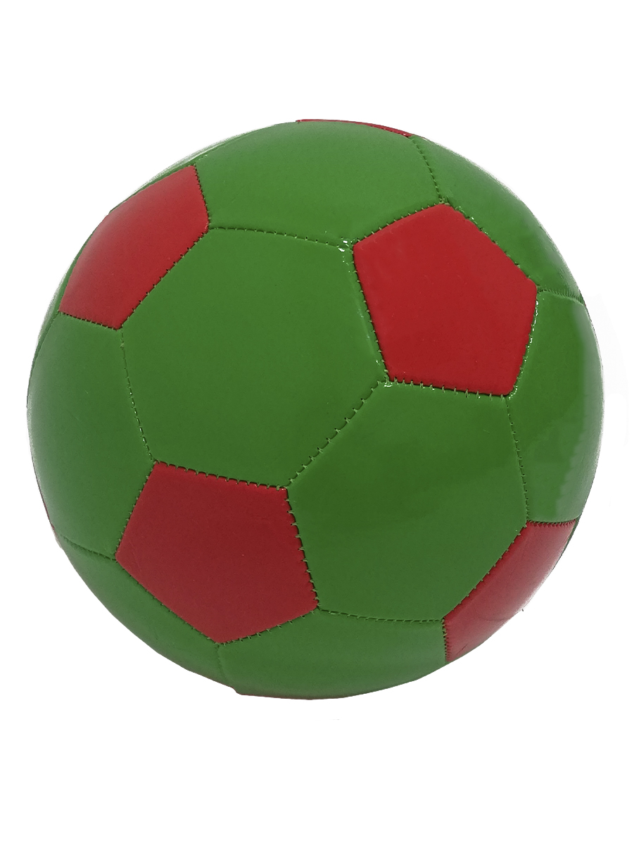 фото Мяч зеленый с красными вставками urm