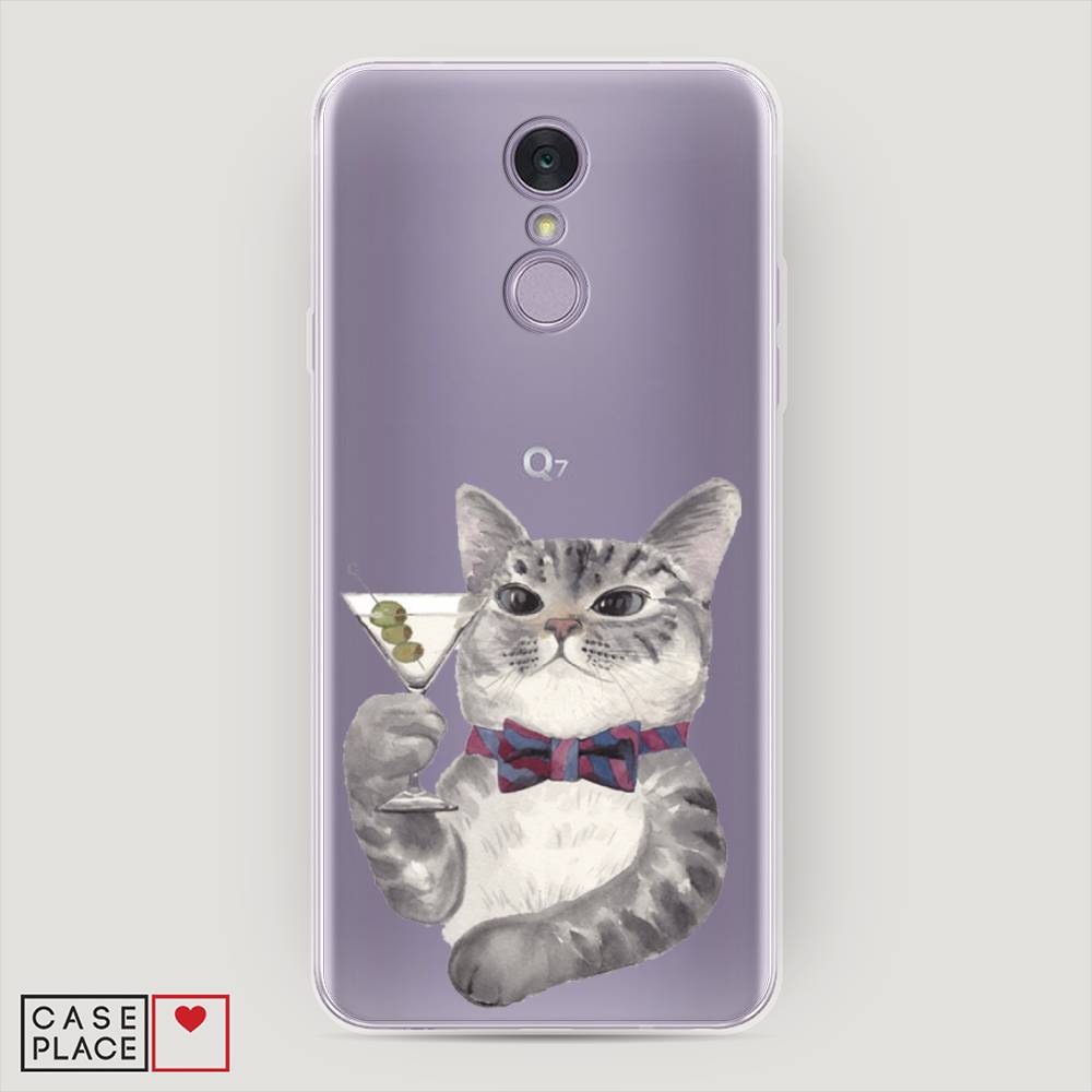 

Чехол Awog "Кот джентльмен" для LG Q7 (Plus, Alpha)