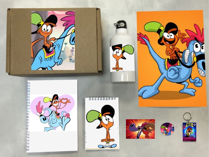 

Бокс с подарком принт С приветом по планетам, Wander Over Yonder 4, 7 предметов