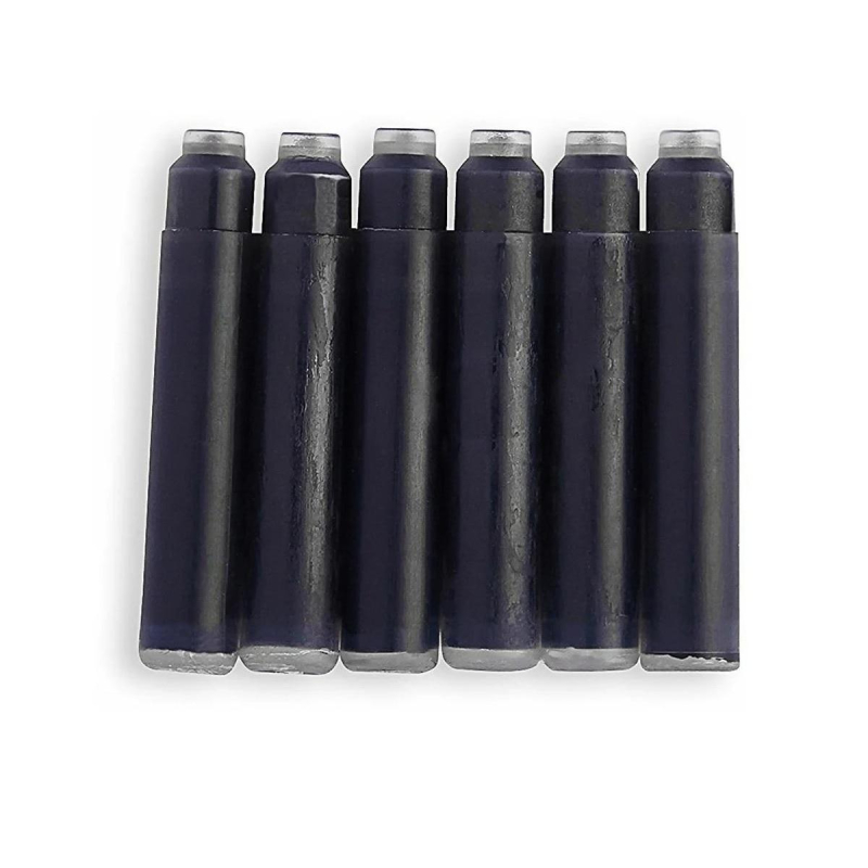 Чернила в баллончиках Koh-I-Noor 38 мм, синие, 3 упаковки по 6 штук