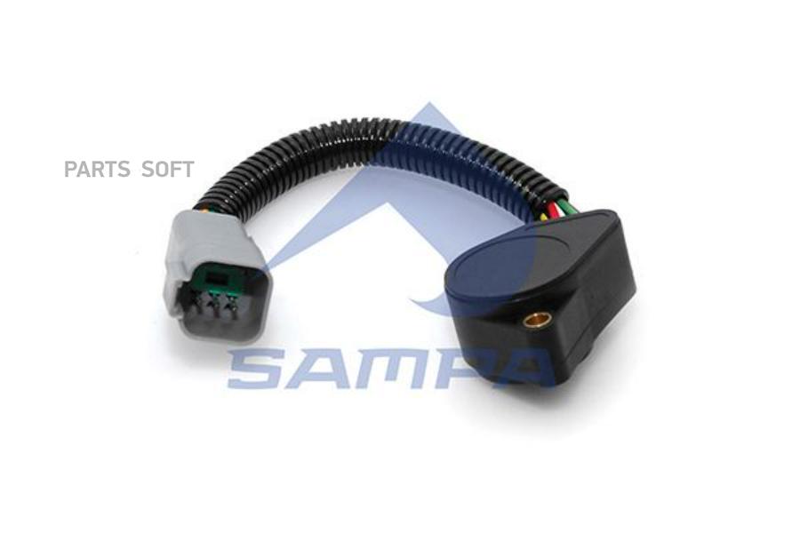 

SA096.366_потенциометр педали газа 6-pin квадр. фишка VOLVO FH12