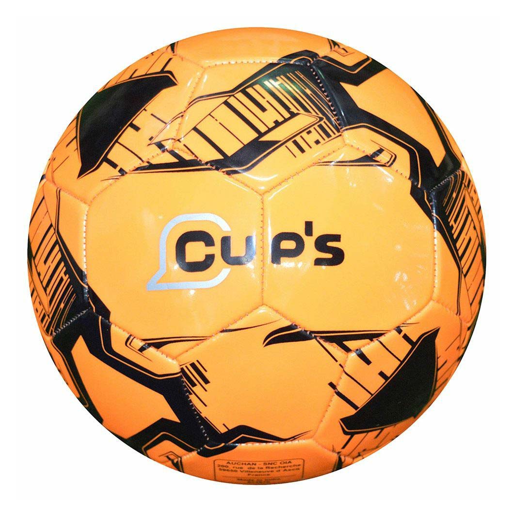 фото Футбольный мяч cup's четырехслойный №5 orange
