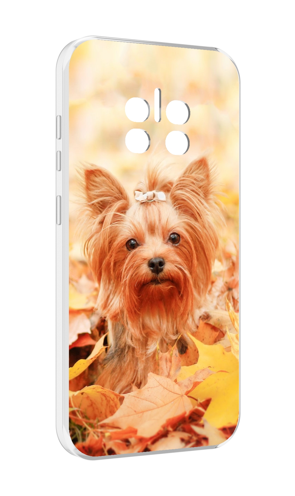 

Чехол MyPads еркширдскии терьер иорк для Doogee V11, Прозрачный, Tocco