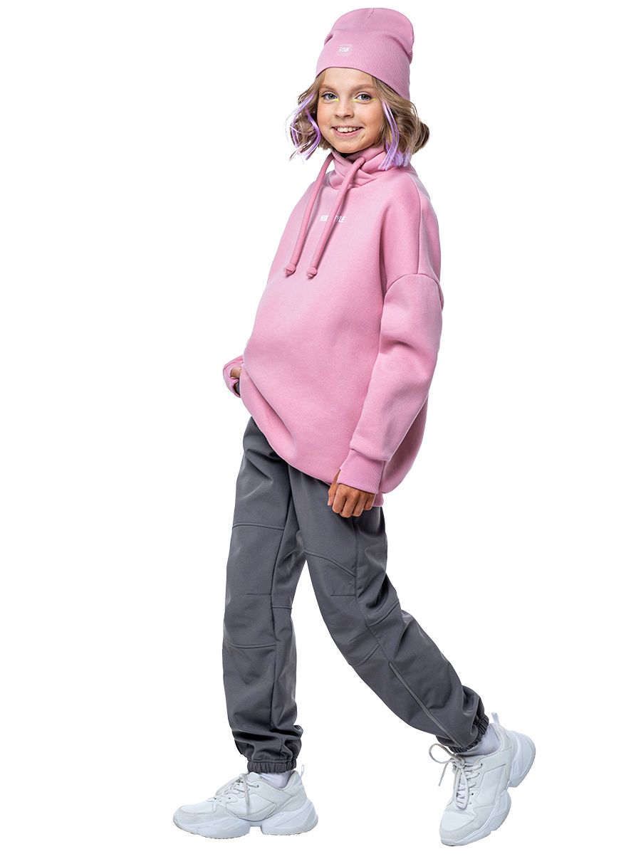 

Брюки детские NIKASTYLE 2л6423, серый, 122, 2л6423
