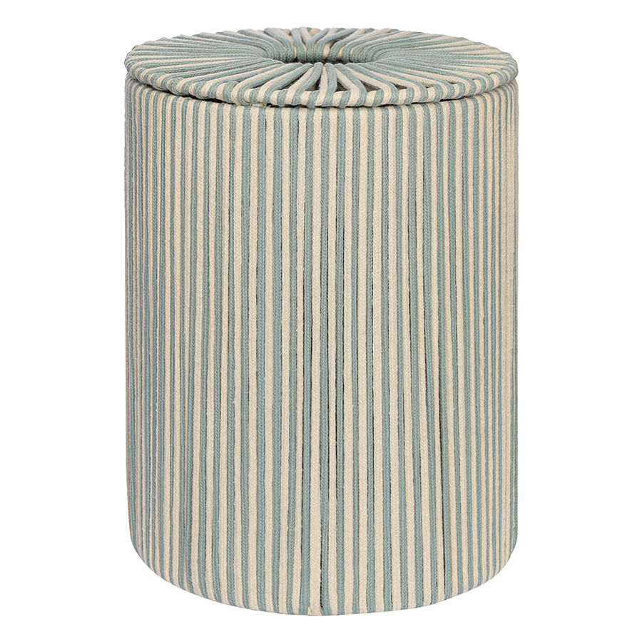 

Корзина плетеная Dholak Mint из коллекции Ethnic, размер M, Зеленый
