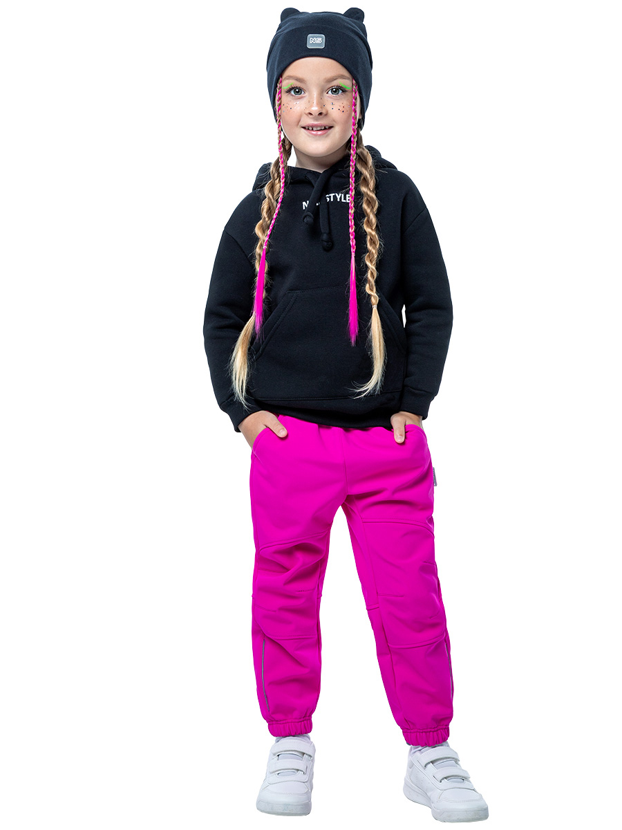 

Брюки детские NIKASTYLE 2л6423, розовый, 140, 2л6423