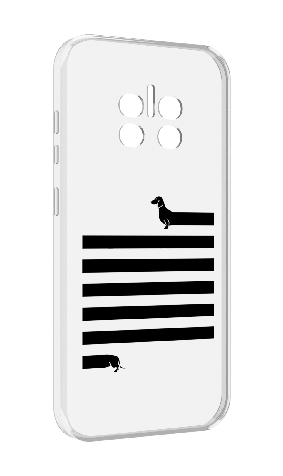 

Чехол MyPads длинная-такса для Doogee V11, Прозрачный, Tocco