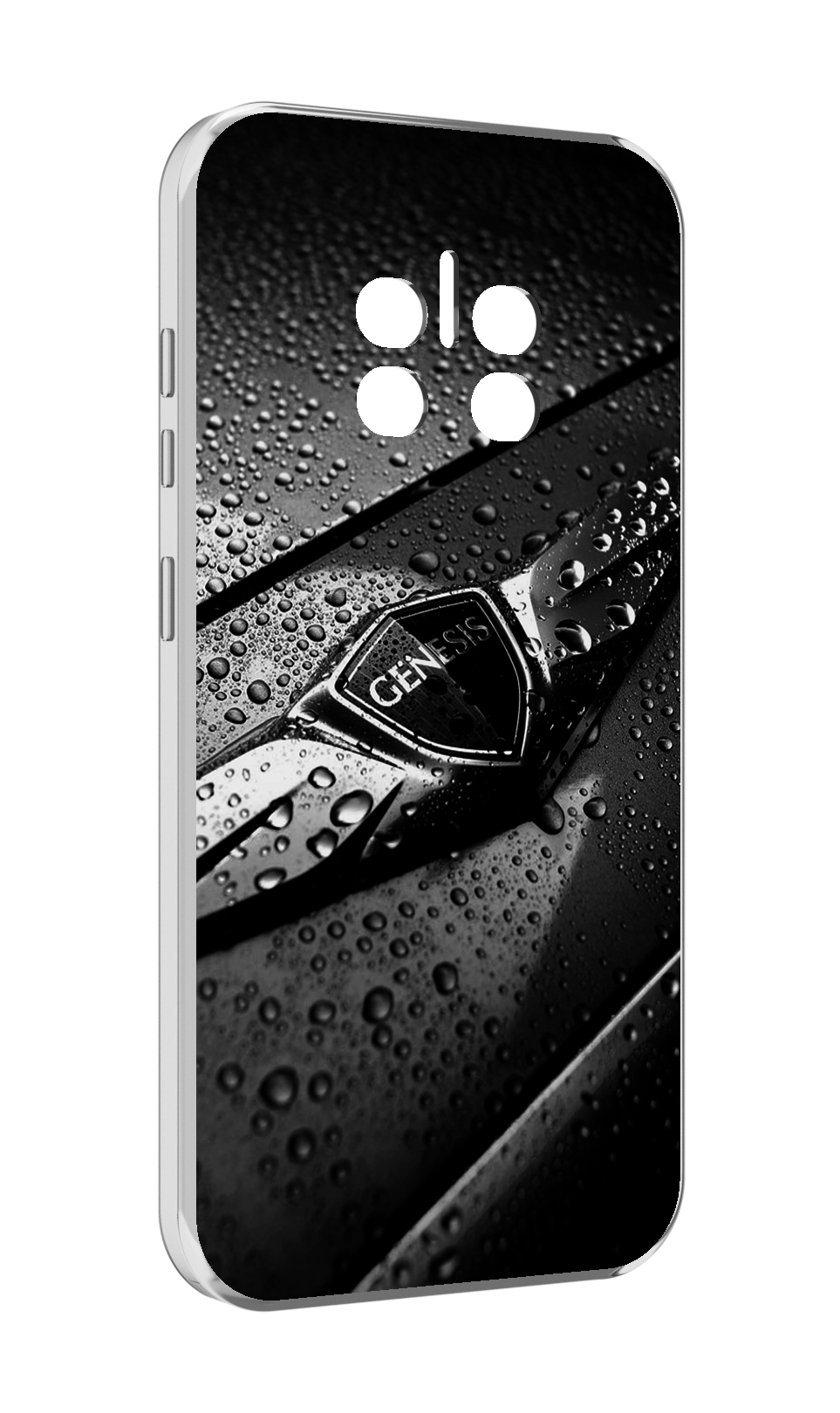 

Чехол MyPads genesis 2 мужской для Doogee V11, Прозрачный, Tocco