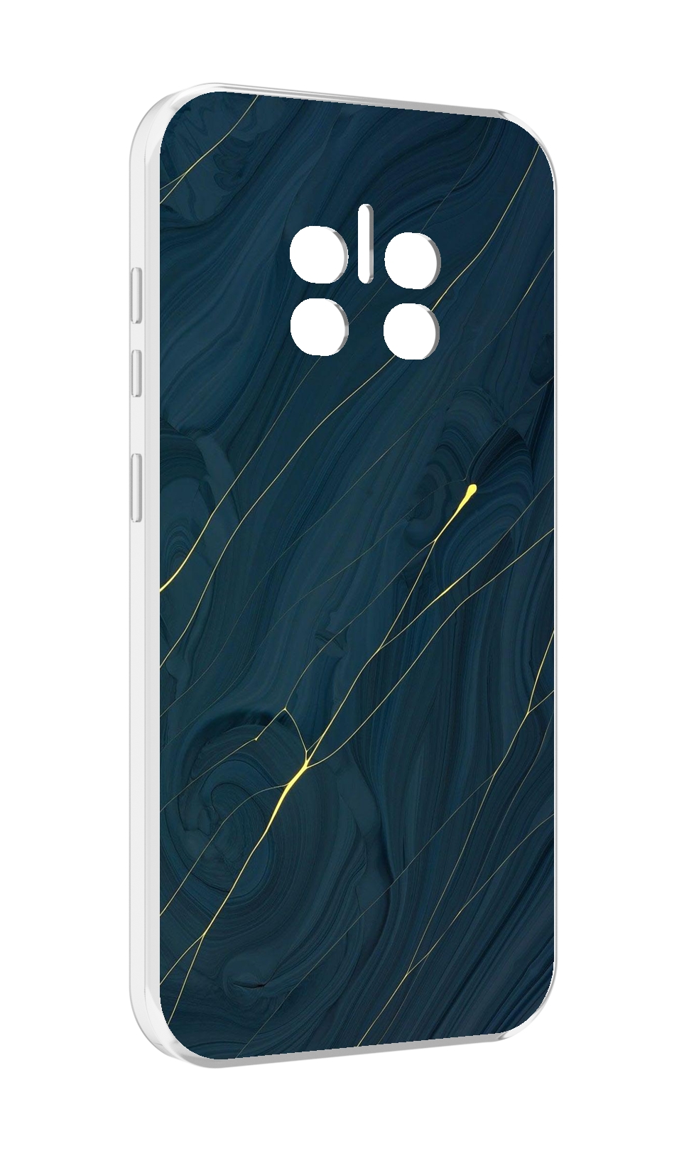

Чехол MyPads дерево с золотыми трещинами для Doogee V11, Прозрачный, Tocco