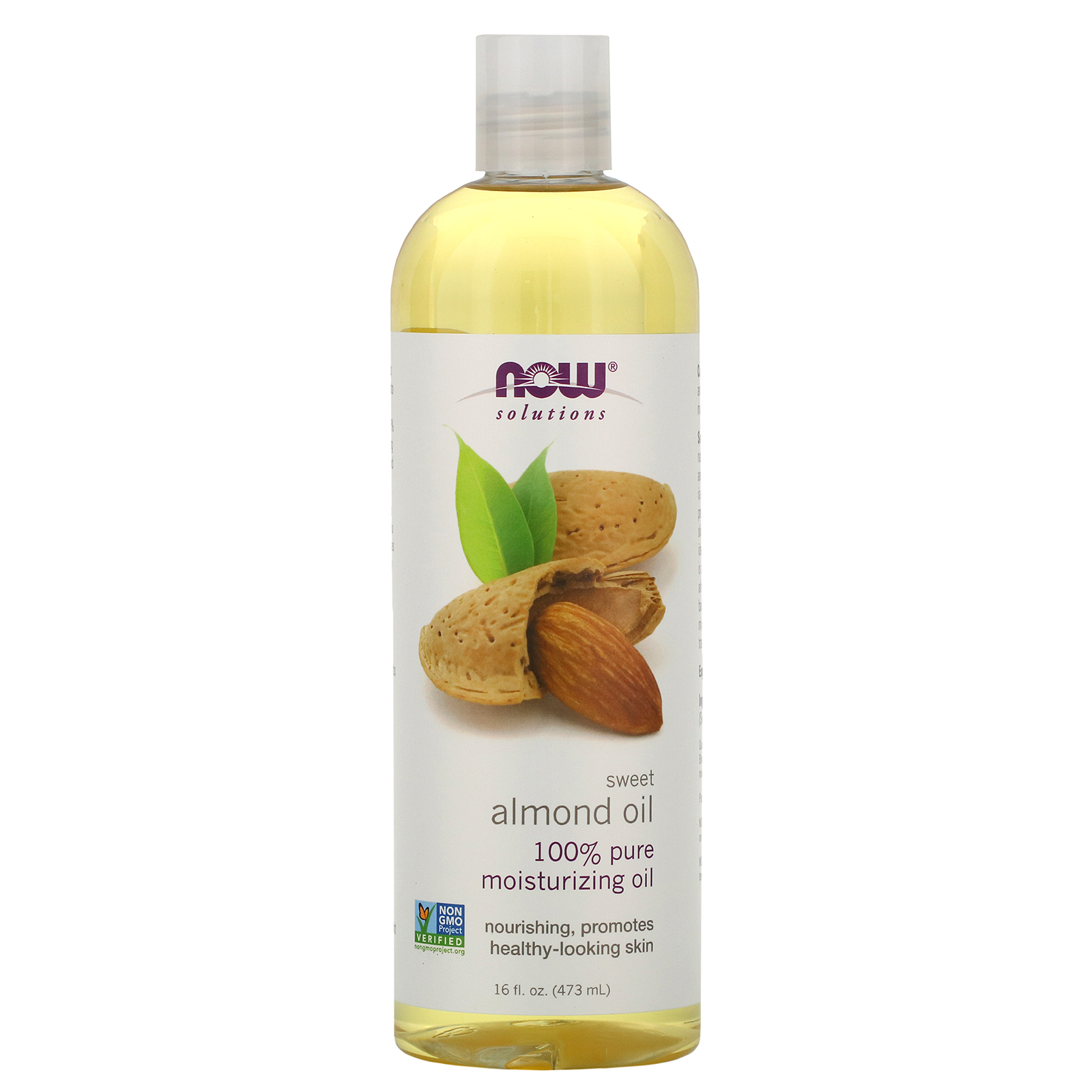 Масло сладкого миндаля NOW Sweet Almond Oil 473 мл 2879₽