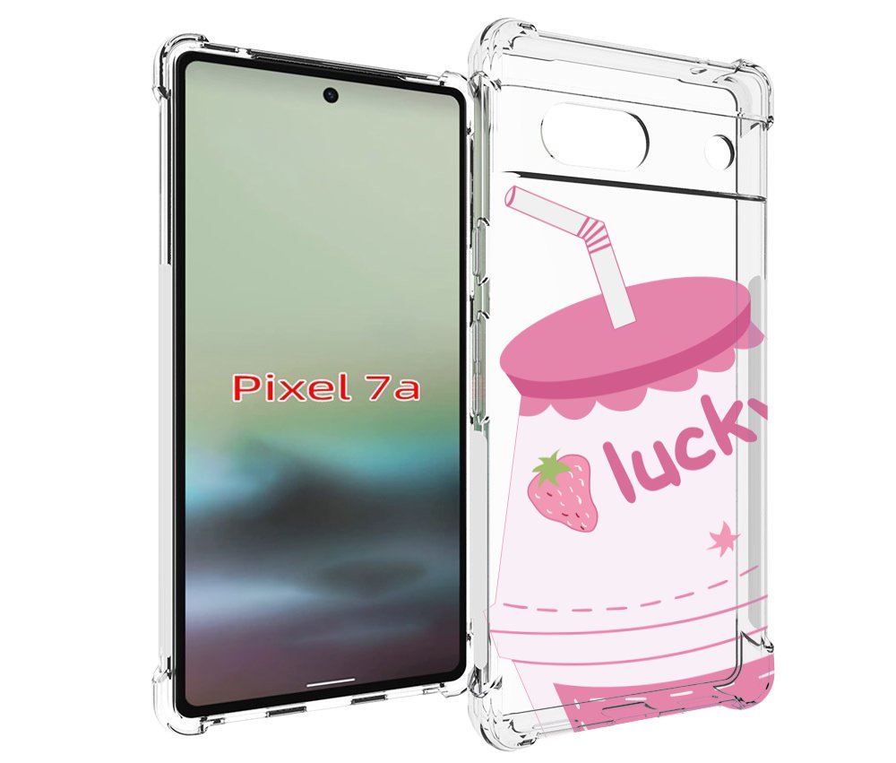 

Чехол MyPads удачный-напиток для Google Pixel 7A, Tocco