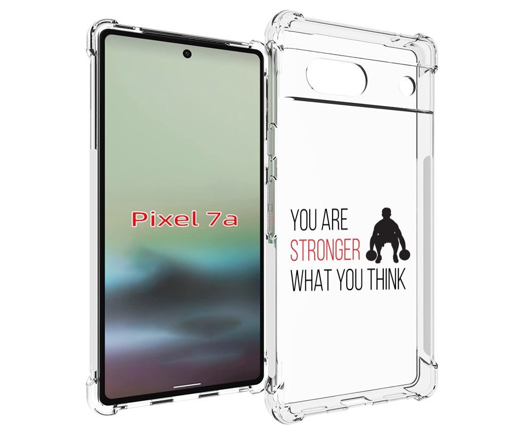 

Чехол MyPads ты-сильнее-чем-думаешь для Google Pixel 7A, Tocco