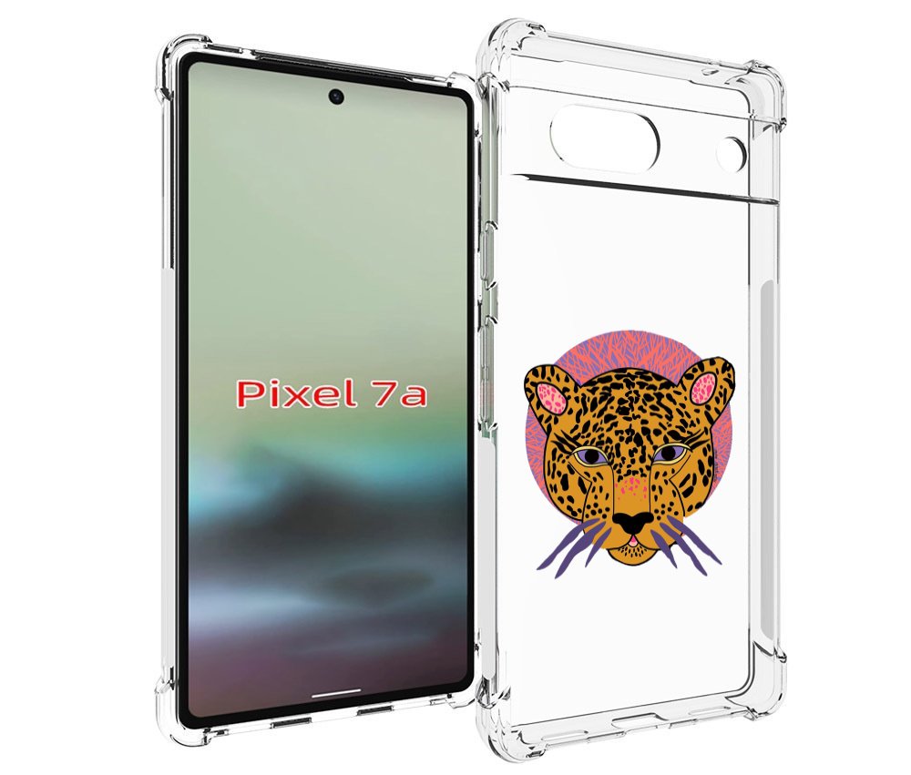 

Чехол MyPads тигр-в-кругу для Google Pixel 7A, Tocco