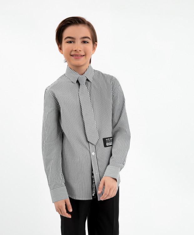 

Рубашка детская Gulliver 223GSBJC2303 белый, 140, 223GSBJC2303