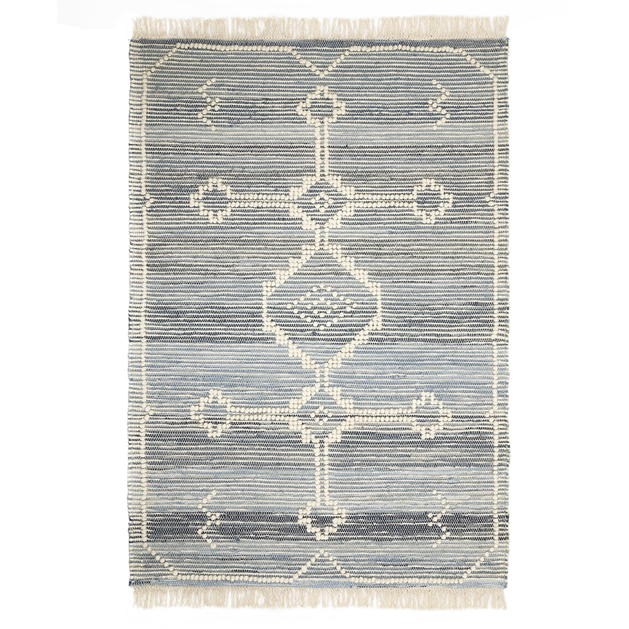 

Ковер из шерсти и денима Jammu из коллекции Ethnic, 120х180см