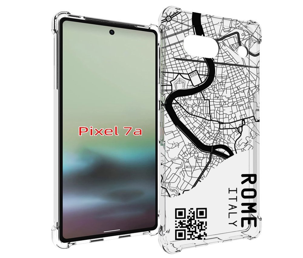 

Чехол MyPads схема-рим для Google Pixel 7A, Tocco