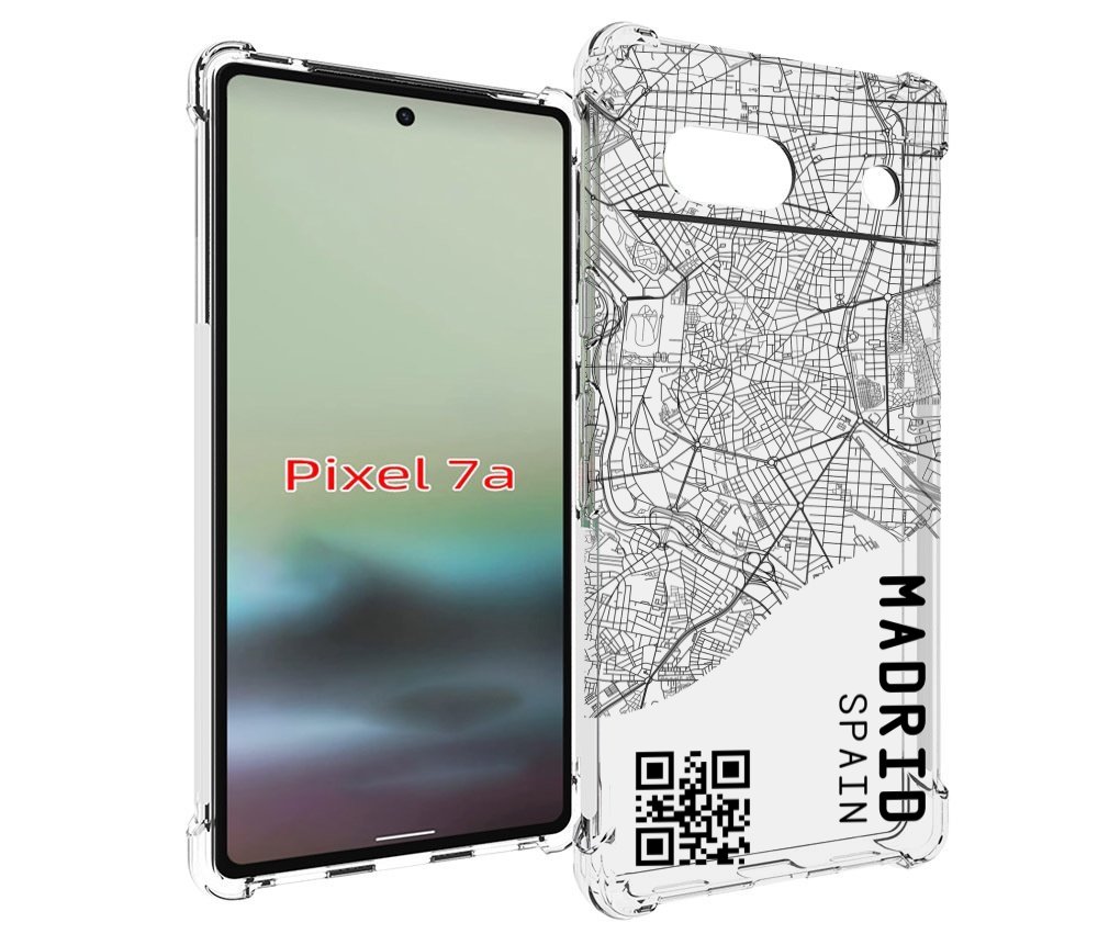 

Чехол MyPads схема-мадрид для Google Pixel 7A, Tocco