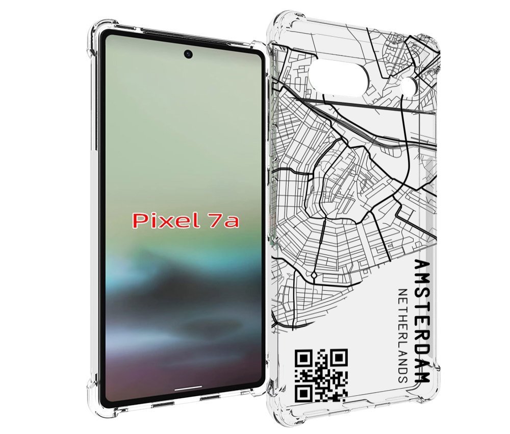 

Чехол MyPads схема-амстердам для Google Pixel 7A, Tocco