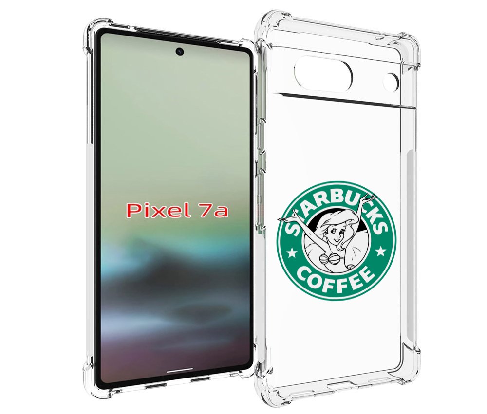 

Чехол MyPads старбакс-кофее для Google Pixel 7A, Tocco