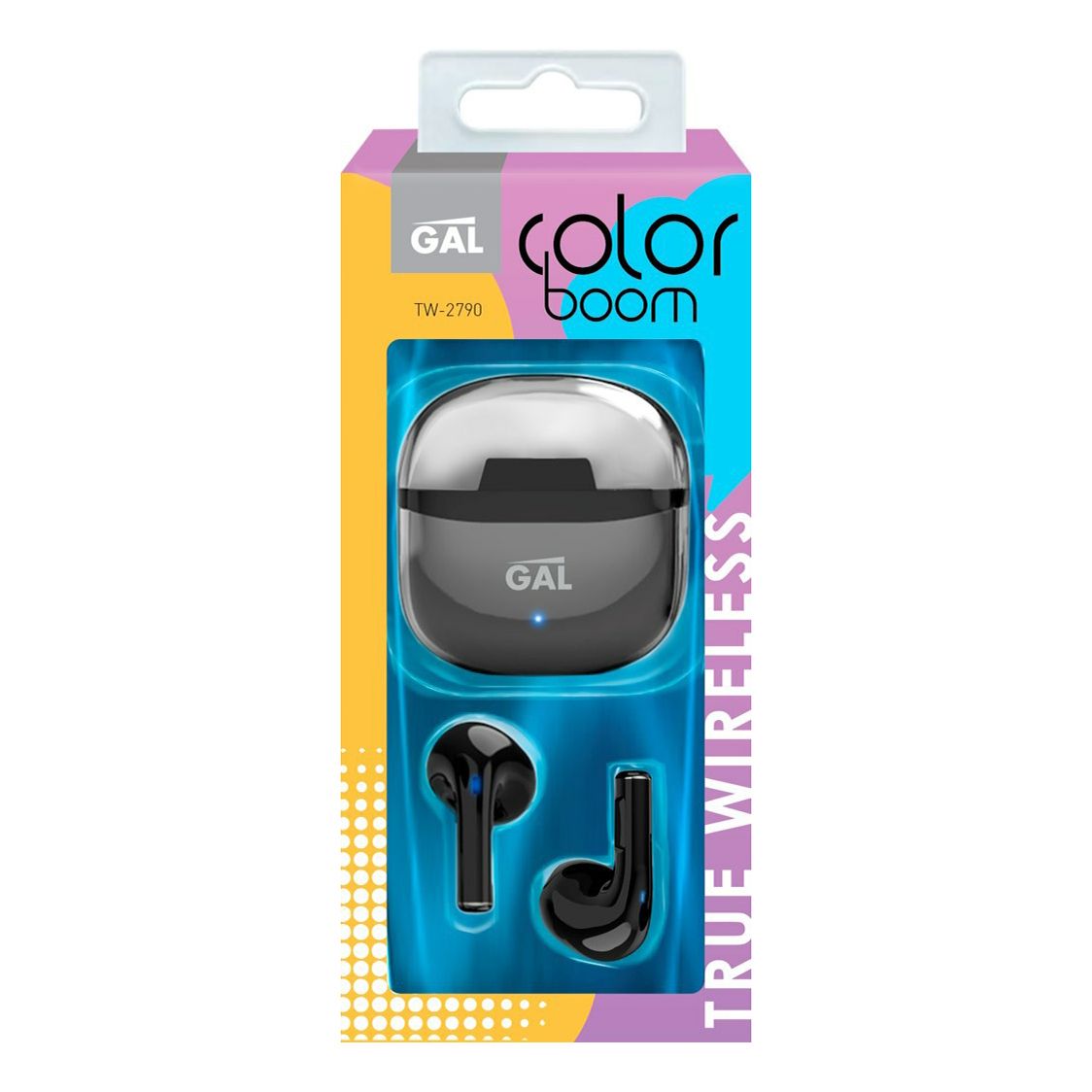 

Наушники Gal TW-2790 беспроводные черный, TW-2790