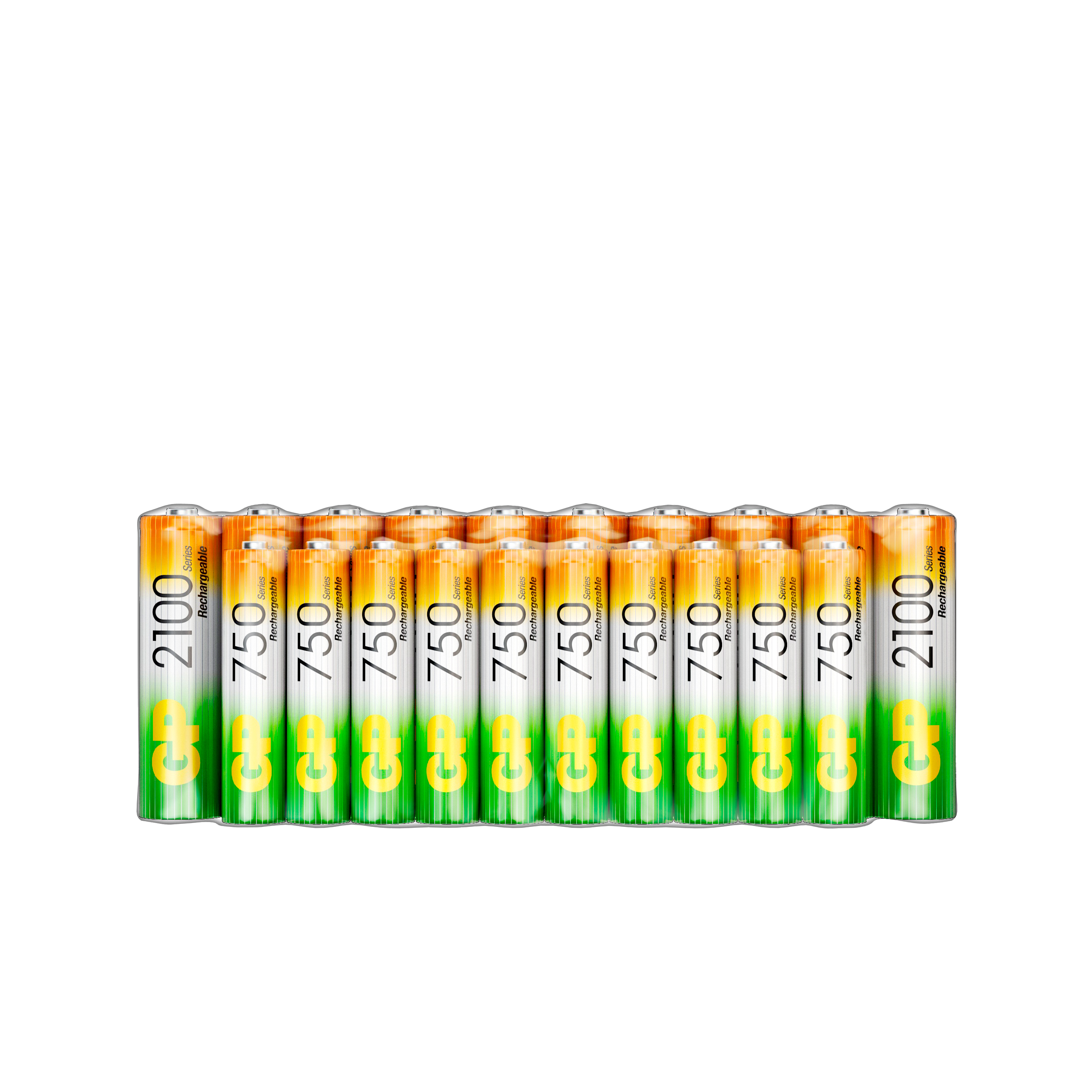 

Аккумуляторы GP 210AAHC АА/75AAAHC AAA - 20 шт., 210AAHC АА/75AAAHC AAA