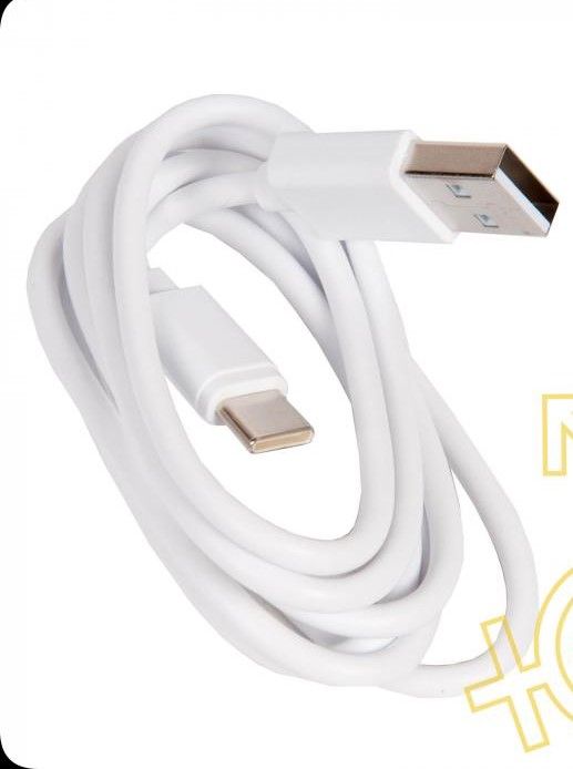 Кабель для смартфонов (type-c) ZeepDeep OneLove 2.4A FastCharging, 1m, white