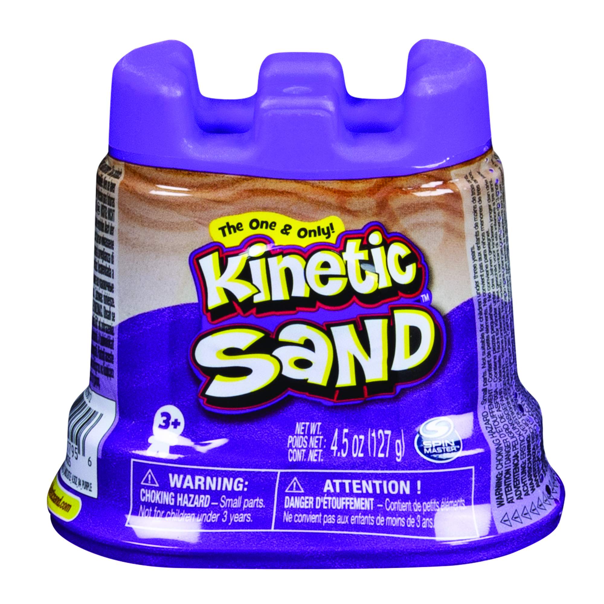 Кинетический песок Kinetic Sand Фиолетовый 127 г