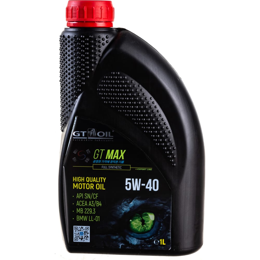 Моторное масло GT OIL Max SAE 5W40 API SN/CF