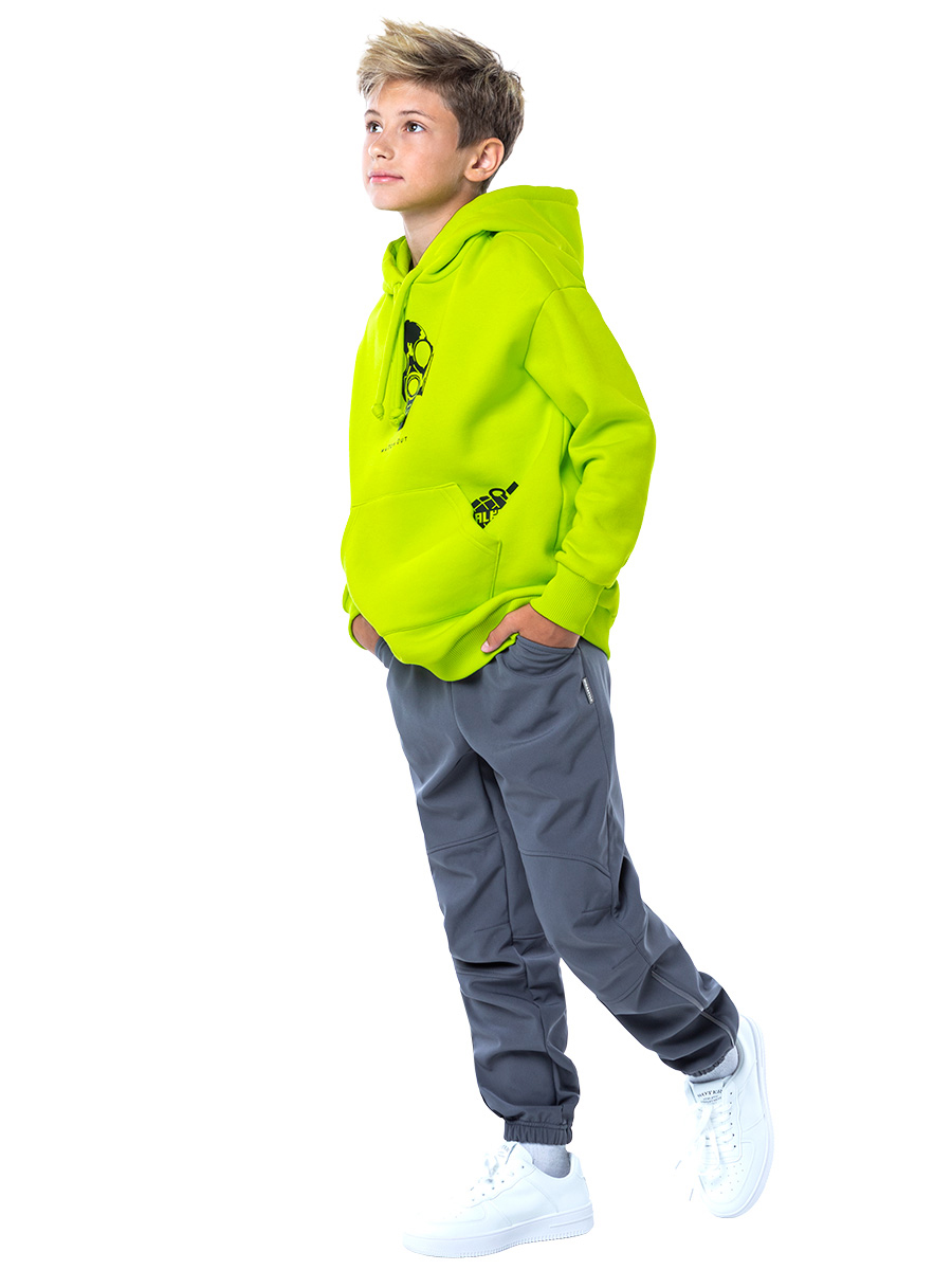 

Брюки детские NIKASTYLE 2л6523, серый, 110, 2л6523