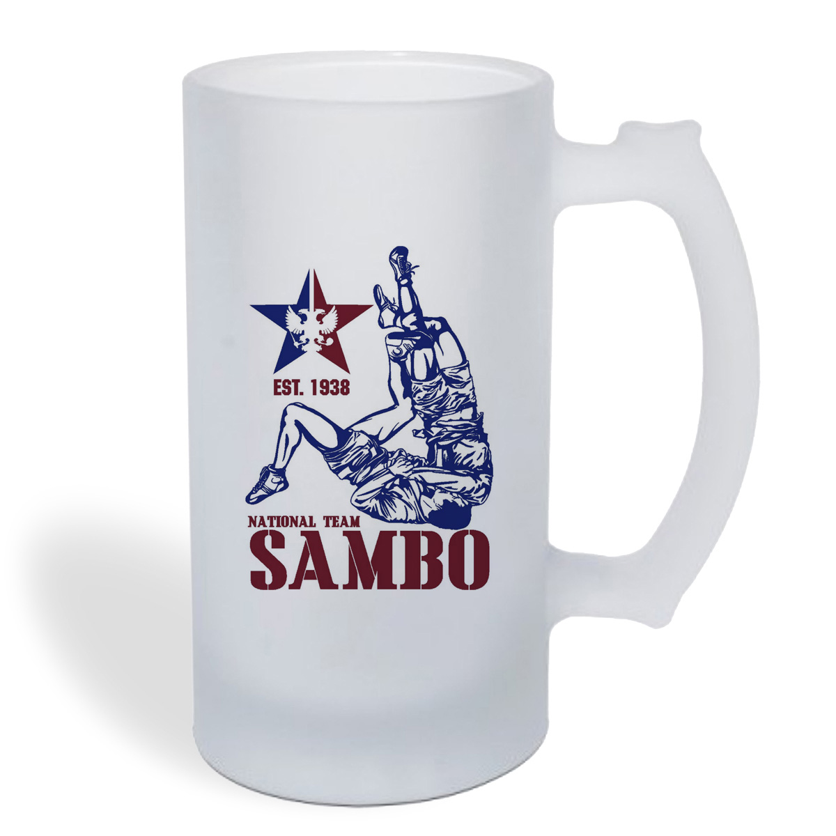 

Кружка пивная CoolPodarok Sambo (самбо)