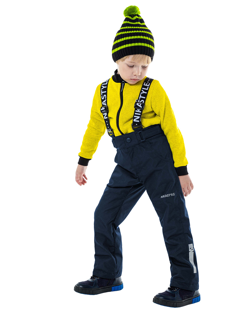 

Брюки детские NIKASTYLE 2л3123, синий, 104, 2л3123