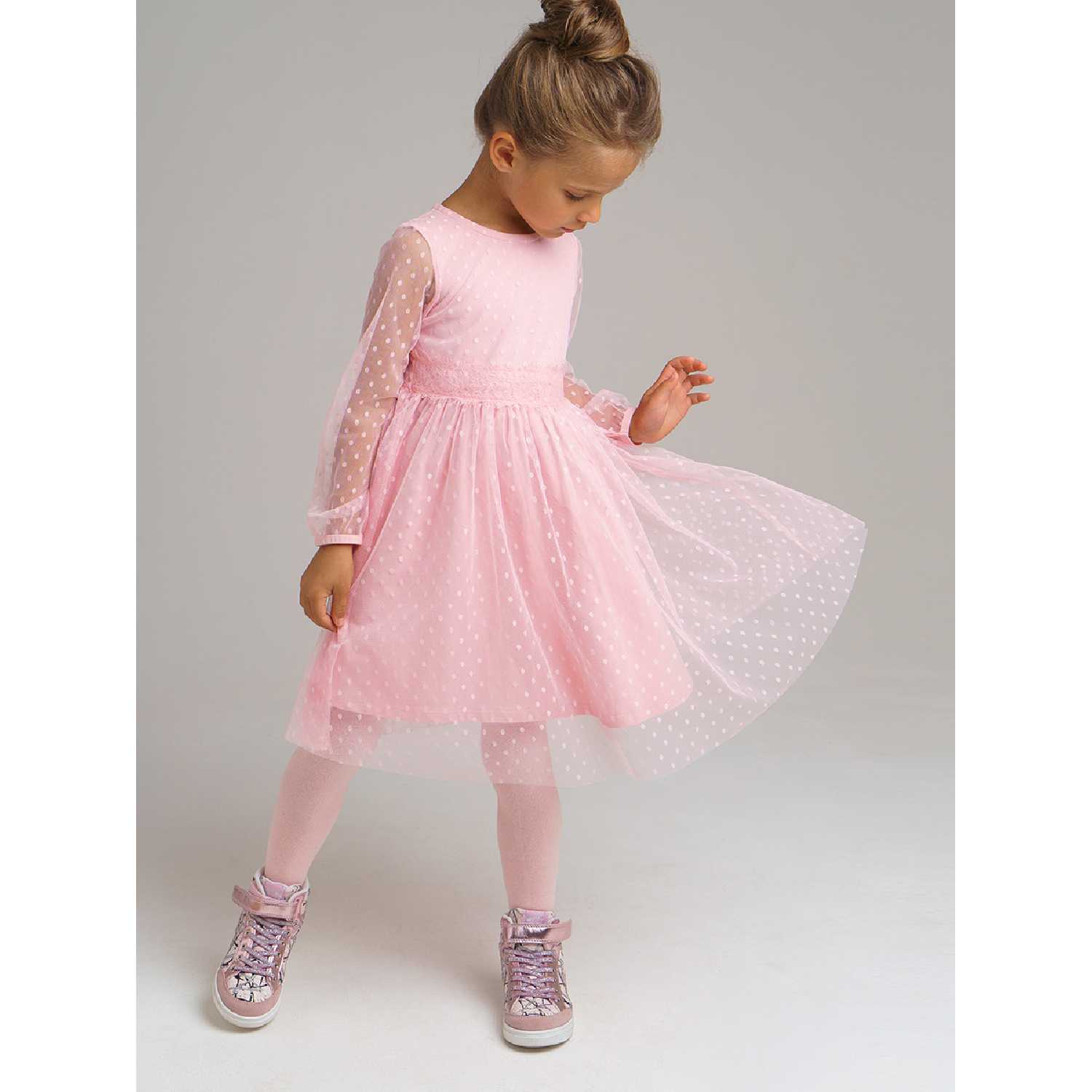 

Платье PlayToday 32022613 цв. розовый р. 116, 32022613