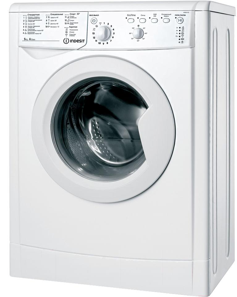 Стиральная машина Indesit IWSB 51051 BY белый стиральная машина indesit bwsa 51051 1 белый