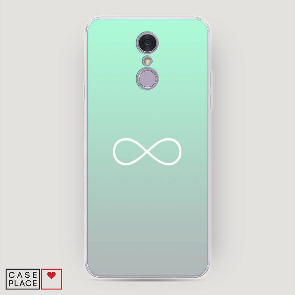 

Чехол Awog на LG Q7 (Plus, Alpha) "Бесконечность от Тиффани", Голубой, 83550-4