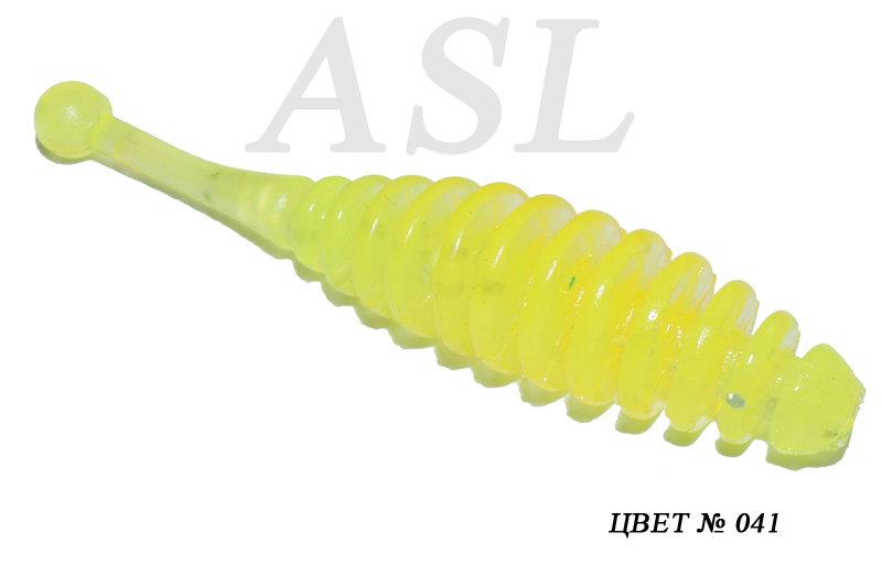 

Силиконовая приманка ASL Бу-Бу цв. 041 L-7 см 7шт/уп, Бу-бу