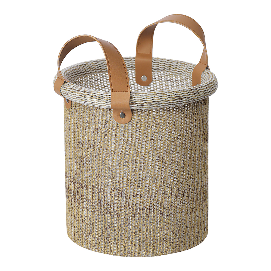 

Корзина для хранения Sustainable collection, O22х23 см, бежевая