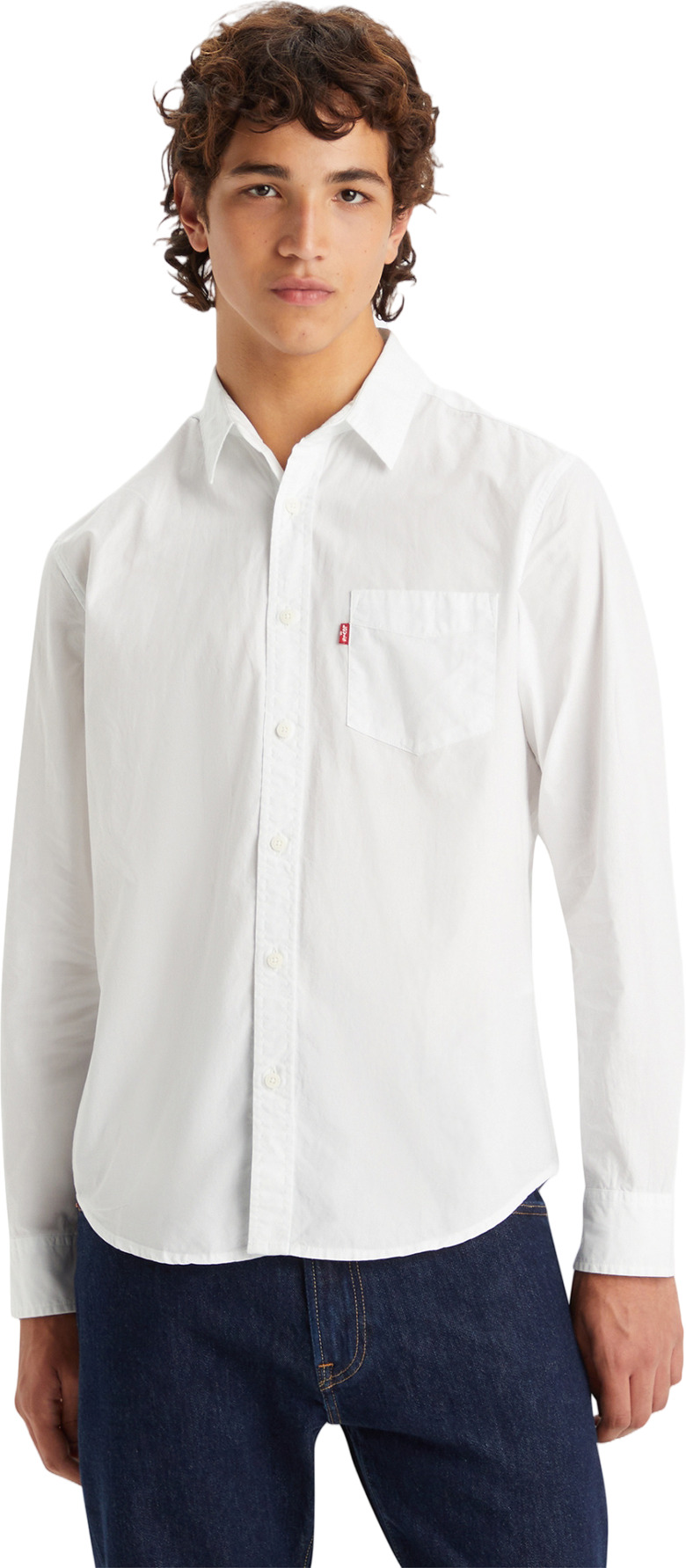 Рубашка мужская Levi's Men Classic 1 Pocket Standard Fit Shirt белая L