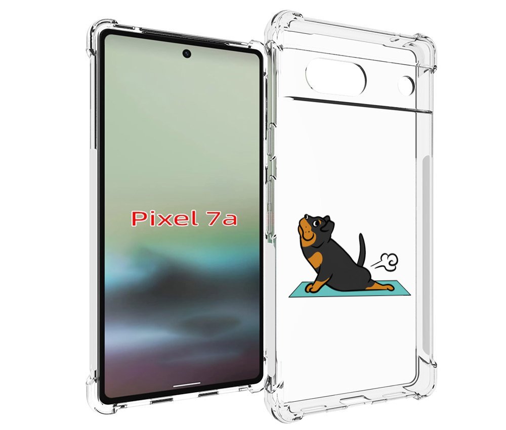 

Чехол MyPads спортивная-собачка для Google Pixel 7A, Tocco