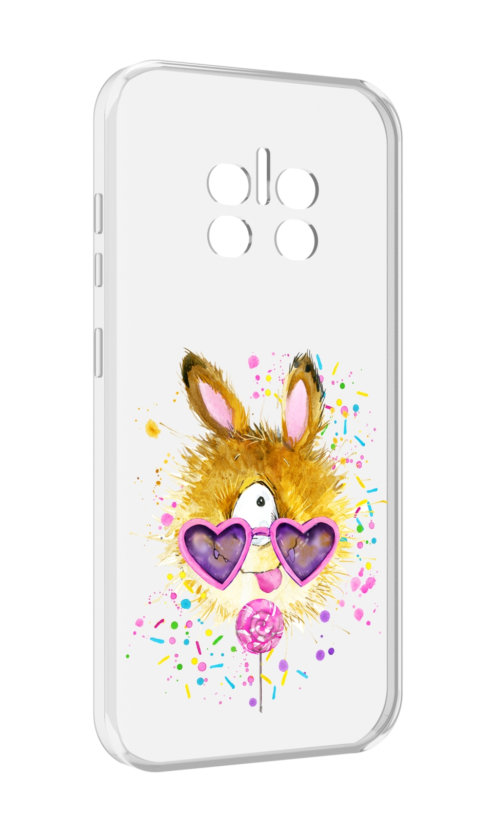 

Чехол MyPads Чупя для Doogee V11, Прозрачный, Tocco
