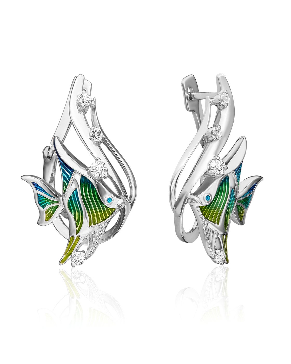 

Серьги из серебра с топазом PLATINA jewelry 02-4750-00-201-0200-69, 02-4750-00-201-0200-69