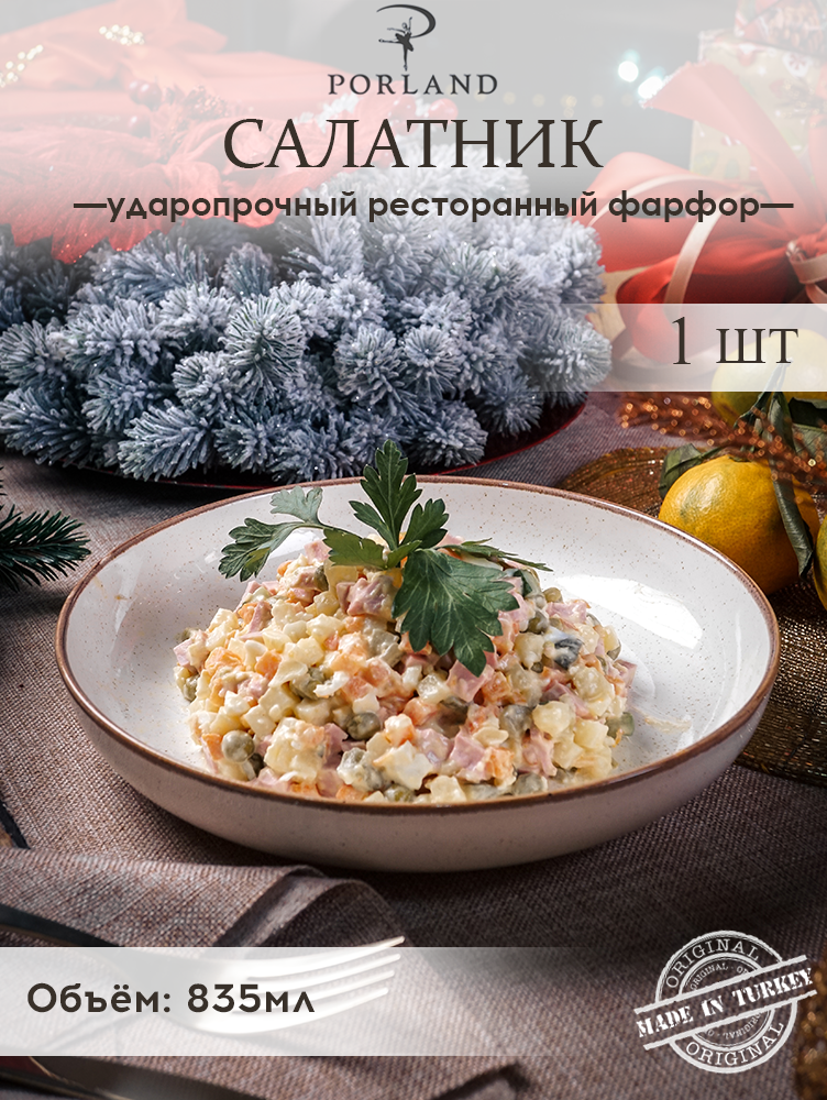 Салатник полуглубокий Porland Seasons POR0203, 22 СМ