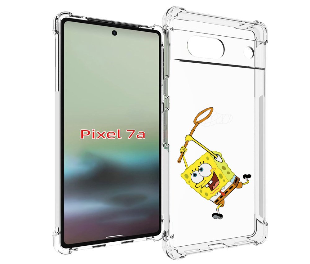 

Чехол MyPads спанчбоб-с-сочком для Google Pixel 7A, Tocco