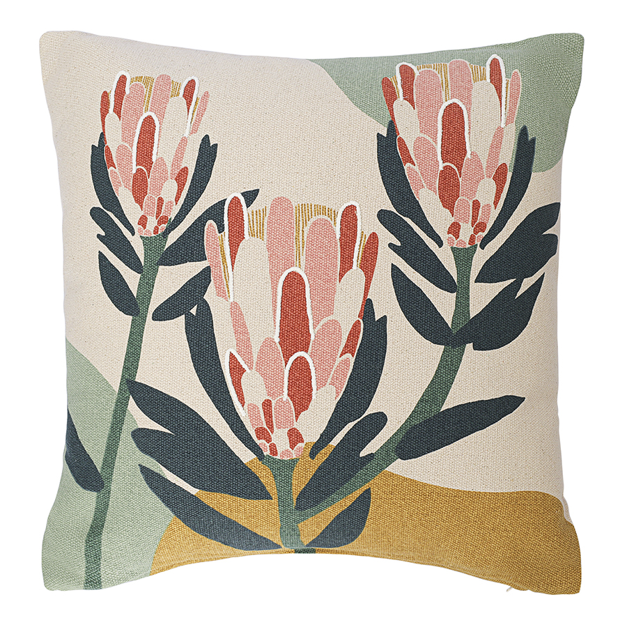 

Подушка декоративная Southern flower из коллекции Ethnic, 45х45 см, Разноцветный