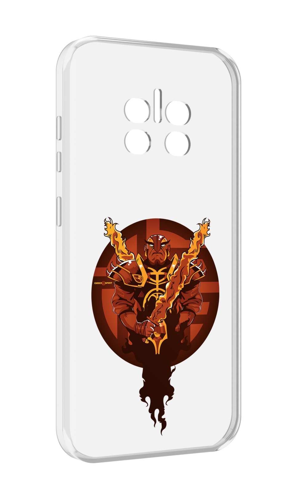 

Чехол MyPads ember spirit для Doogee V11, Прозрачный, Tocco