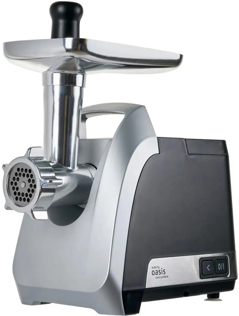 

Электромясорубка Making Oasis everywhere MG-TK3 2000 Вт черный, серебристый, MG-TK3