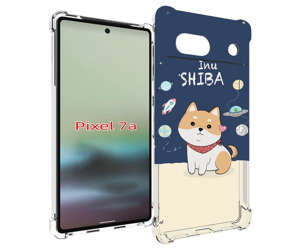 

Чехол MyPads сиба-шиба-ину для Google Pixel 7A, Tocco